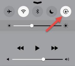 Что означает значок замок со стрелкой на iPhone и как включить поворот экрана